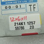 Chevrolet Lacetti Daewoo Nubira Vadības bloks Transmisijas vadības bloks 96497032 TF