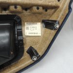Oriģinālā BMW 5. sērijas F10 F11 aizmugurējā kreisā durvju paneļa durvju apdare BLACK LCSW 7273279