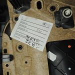 Oriģinālā BMW 5. sērijas F10 F11 aizmugurējā kreisā durvju paneļa durvju apdare BLACK LCSW 7273279