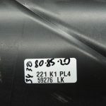 Oriģinālā BMW 5. sērijas F10 F11 aizmugurējā kreisā durvju paneļa durvju apdare BLACK LCSW 7273279