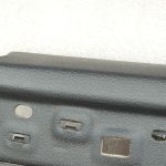Oriģinālā BMW 5. sērijas F10 F11 aizmugurējā labā durvju paneļa durvju apdare BLACK LCSW 7273280