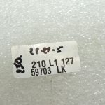 Oriģinālais BMW G02 G01 F39 U11 G32 Degvielas sūkņa bloķēšanas gredzens 16117188565