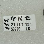 BMW X3 E83 Pārnesumkārbas piedziņas atloku aizmugurējais LK=96mm 27107537662