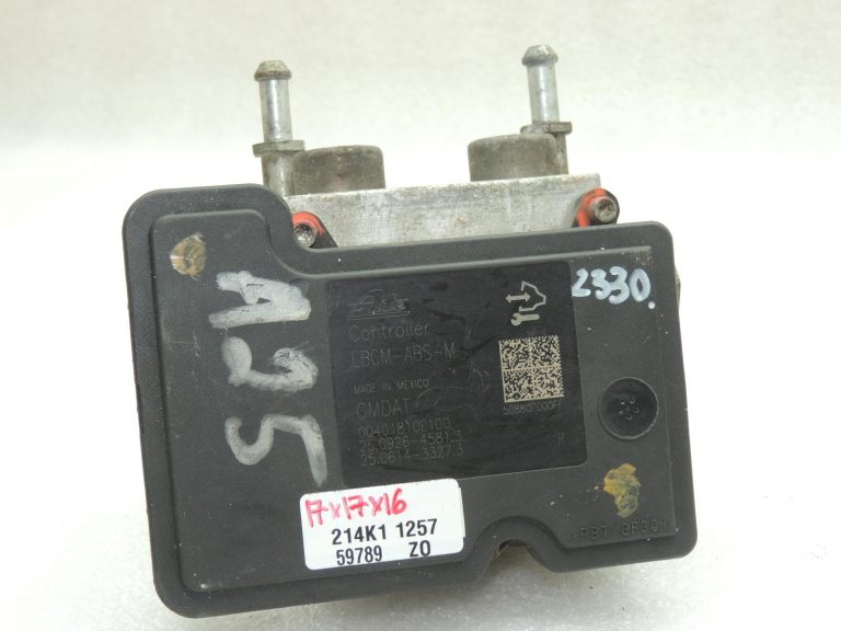 Opel Antara Chevrolet Captiva hidrauliskais bloks EBCM-VSES vadības bloks 000401812C5