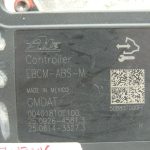 Opel Antara Chevrolet Captiva hidrauliskais bloks EBCM-VSES vadības bloks 000401812C5