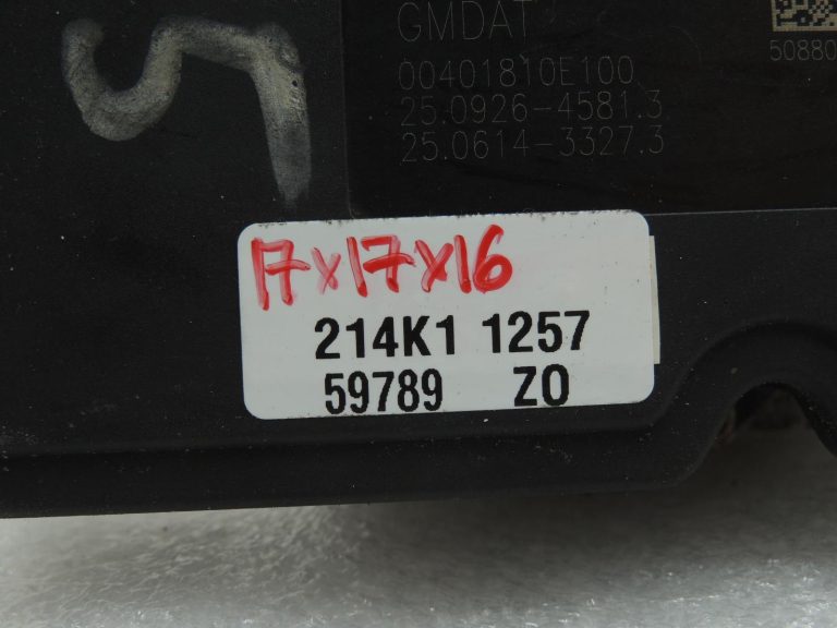 Opel Antara Chevrolet Captiva hidrauliskais bloks EBCM-VSES vadības bloks 000401812C5