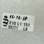 Oriģinālā BMW X3 E83 pārnesumkārbas pārnesumkārbas piedziņas atloku priekšējais 27107537664