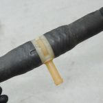 Oriģinālā Toyota Yaris P9 1.3 VVT-i (2SZFE) siltummaiņa ūdens ieplūdes šļūtene