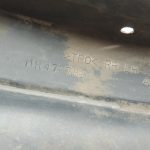 Mitsubishi Pajero V74W V75W V78W Aizmugurējā bampera apšuvums kreisais MR478781