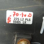 Mitsubishi Pajero V74W V75W V78W Aizmugurējā bampera apšuvums kreisais MR478781
