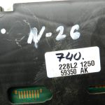 Nissan X-trail oriģinālais instrumentu spidometrs 24820JG50B