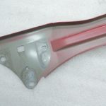 2011-2020 Toyota Yaris P13 aizmugurējā bampera balsta pastiprinājums, sarkans (3P0)