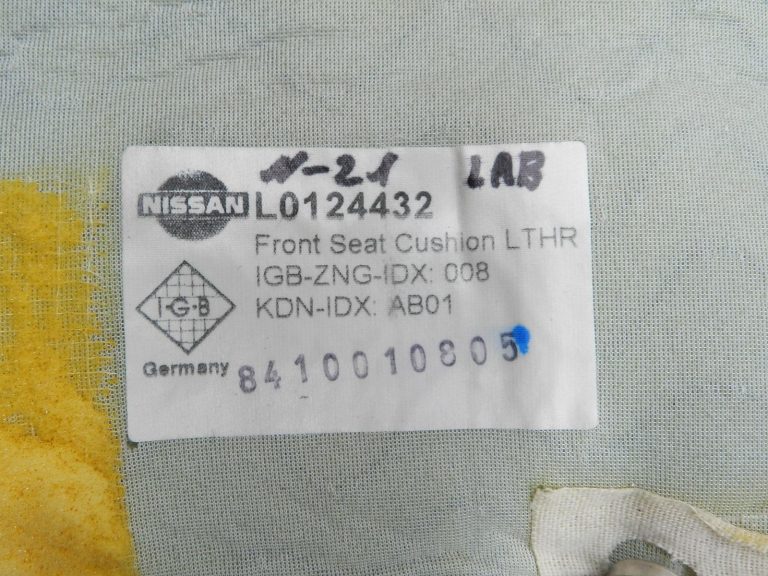 Nissan Qashqai oriģinālais sēdekļa spilvena apsildes sildelements labajā pusē