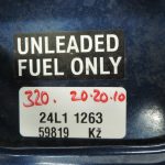 Oriģināls Toyota Corolla E12 Kombi benzīna uzpildes vāciņš Indigo Ink Blue (8P4)