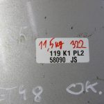 Mercedes-Benz W212 E klases 1 oriģinālais alumīnija ritenis 8Jx17 ET48 A2124010902
