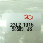 Oriģināls priekšējā vējstikla mazgāšanas sprauslu komplekts Renault Captur 289304879R