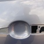 Mazda CX7 priekšējo durvju kreisā puse Krāsa 32S Galaxy Grey Metallic Priekšējo durvju kreisā puse