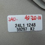 Oriģinālais 2002-2007 Toyota Corolla E12 saules aizsarglīdzeklis labajā pusē