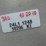 Oriģinālais 2002-2007 Toyota Corolla E12 saules aizsarglīdzeklis kreisais