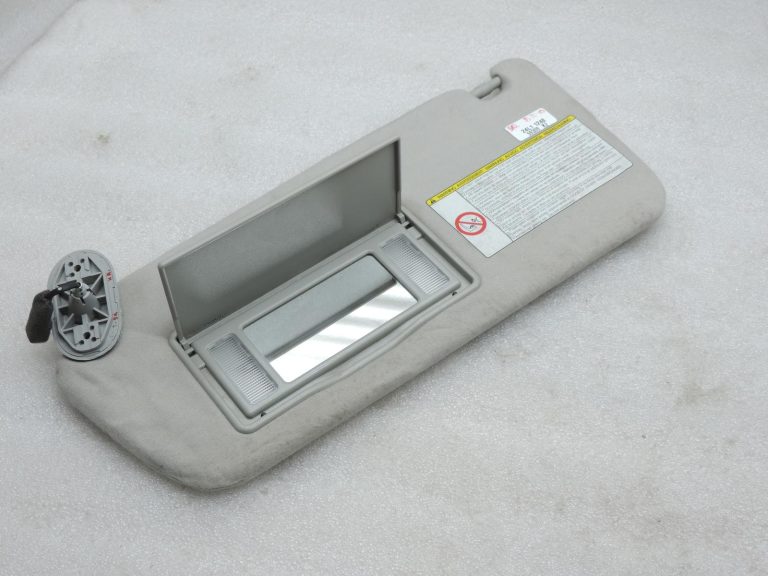 Oriģinālais 2004-2009 Toyota Corolla Verso AR10 Saules aizsarglīdzeklis kreisais, pelēks