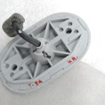Oriģinālais 2004-2009 Toyota Corolla Verso AR10 Saules aizsarglīdzeklis kreisais, pelēks