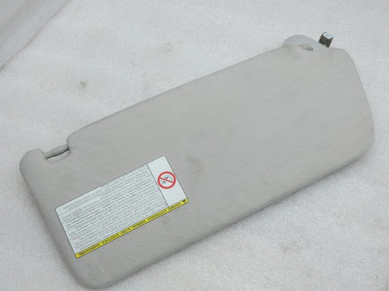 Oriģinālais 2004-2009 Toyota Corolla Verso AR10 Saules aizsarglīdzeklis kreisais, pelēks