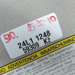 Oriģinālais 2004-2009 Toyota Corolla Verso AR10 Saules aizsarglīdzeklis kreisais, pelēks