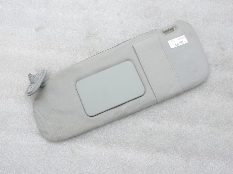 Oriģinālais 2002-2007 Toyota Corolla E12 Saules aizsarglīdzeklis kreisais, pelēks