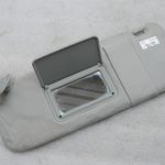 Oriģinālais 2002-2007 Toyota Corolla E12 Saules aizsarglīdzeklis kreisais, pelēks
