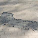 Oriģinālā BMW 5. sērijas F10 F11 apakšējā paneļa apdare labajā pusē 🚨 SMALL DEFECTIVE 🚨 51757207268