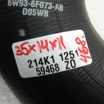 Jaguar XF 3.0CDTi starpdzesētāja šļūtene C2C36495 6W936F073AB