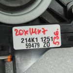 Volvo V60 I Aizmugurējais labās puses fiksētais pacēlāja motors 31253063