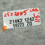 Bagāžas nodalījuma labo pusi Volvo V60 I (2011-2018) 39804324