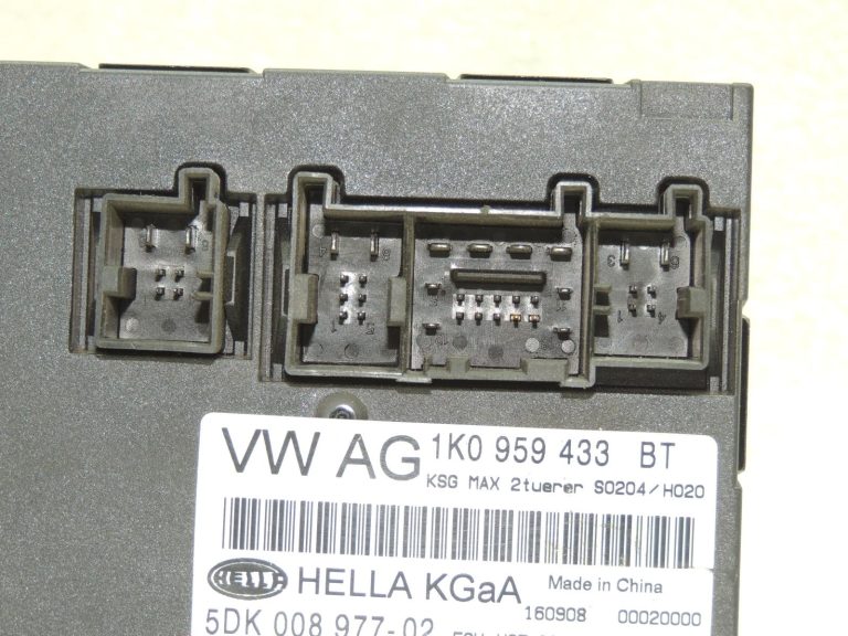 VW Tiguan 2.0TDI komforta vadības bloks 1K0959433BT