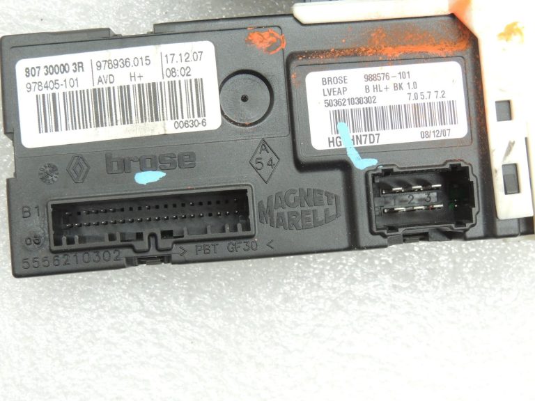Renault Laguna III Logu regulatora motors priekšējais labais 807300003R
