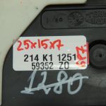 Renault Laguna III Logu regulatora motors priekšējais labais 807300003R