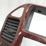 Mitsubishi Pajero V7 V6 ventilācijas atveres centrālās konsoles apdares koka MR456373