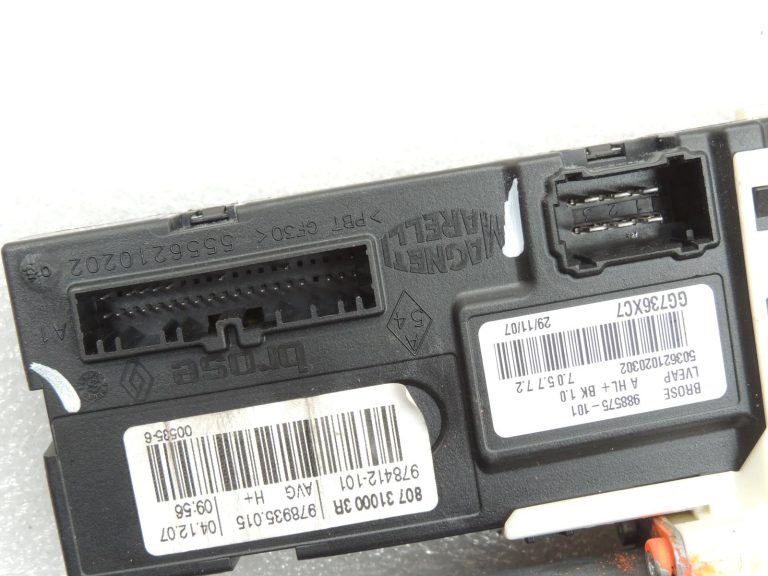 Renault Laguna III Logu regulatora motors priekšējais kreisais 807310003R