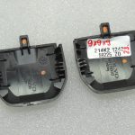 Priekšējā vadītāja sēdekļa sliedītes dekoratīvā apdare komplekts Volvo V60 S60 XC60 Offblack 8618808 / 39811254