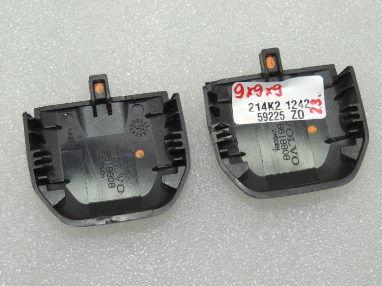 Priekšējā vadītāja sēdekļa sliedītes dekoratīvā apdare komplekts Volvo V60 S60 XC60 Offblack 8618808 / 39811254