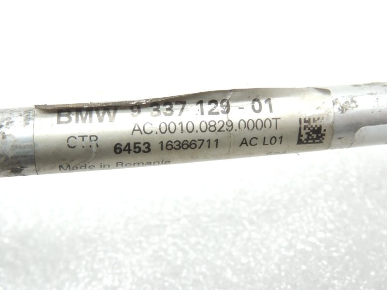 Oriģinālā BMW F20 F20 F21 F22 F22 F30 F31 F34 B47 gaisa kondicionēšanas šļūtene 9337129