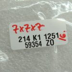 Renault Laguna III elektrisko logu slēdzis 254010003R
