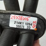 Oriģinālā Volvo V60 S60 V70 D3 2.0D dzesēšanas šķidruma šļūtene 31368177