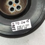 Oriģinālais BMW F20 F21 F22 F22 F30 F31 F34 dīzeļdzinējs B47 kloķvārpstas vibrāciju amortizators