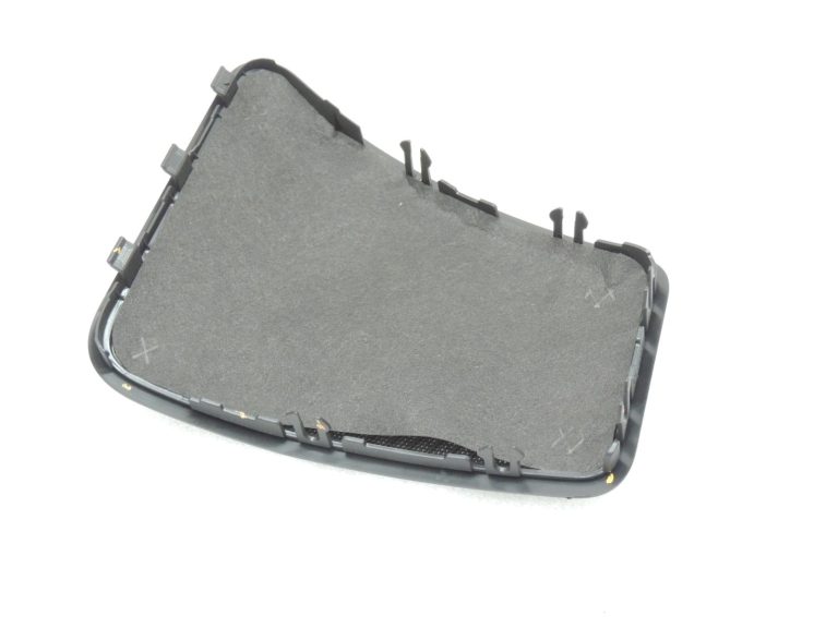Oriģinālais BMW 5. sērijas F10 aizmugurējā kreisā parcel plaukta skaļruņa pārsegs melns 51469127919