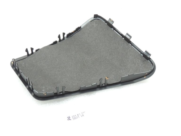 Oriģinālais BMW 5. sērijas F10 aizmugurējā kreisā parcel plaukta skaļruņa pārsegs melns 51469127919