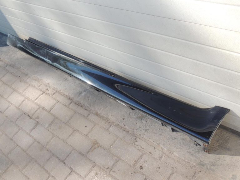 Oriģinālā BMW 5. sērijas F10 F11 sānu Slieksnis kreisajā pusē BLACK II 668