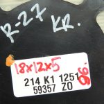 Renault Laguna II spoguļa stikls ārējais spogulis kreisais 7701049066