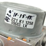 Oriģinālais BMW F20 F21 F22 F22 F30 F31 DSC vadības bloks ABS hidrauliskais bloks 6881177