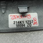 Dacia Duster I apdares vāku durvju paneļa komplekts